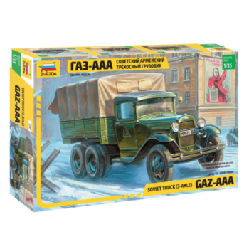 3547 Zvezda Karinė mašina „GAZ – AAA“