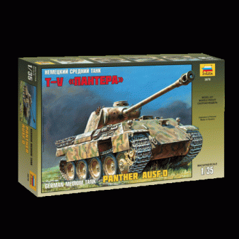 3678 Zvezda Tankas „Panther KPFW V“