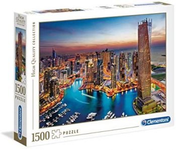 31814 Clementoni Dubai Marina - 1500 pcs - High Quality Collection