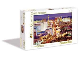 36510 Clementoni High Quality Collection-Las Vegas-6000 Pieces, Multicoloured