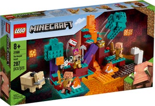 LEGO® 21168 Minecraft Iškreiptas miškas