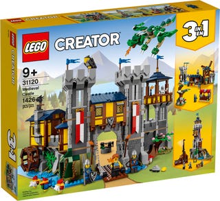 31120 LEGO® Creator Viduramžių pilis