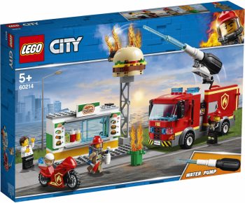 60214 LEGO® City Mėsainių baro gaisro gesinimas