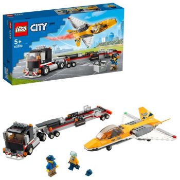 60289 LEGO® City Great Vehicles Aviacijos šventės reaktyvinio lėktuvo transporteris