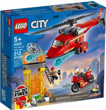 60281 LEGO® City Fire Ugniagesių sraigtasparnis