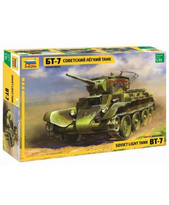 3545 Zvezda modelis BT-7 Tank 1/35