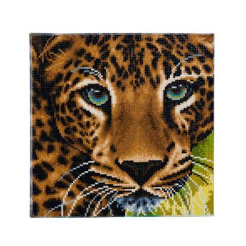 CAK-A66 "Leopardas " Framed Crystal Art Kit 30 x 30cm, 8+ įrėmintas