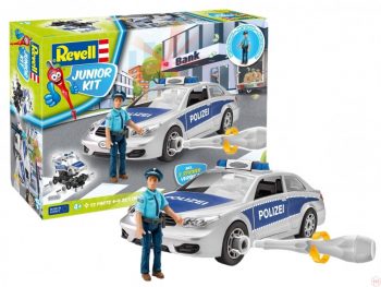 00820 Revell - JUNIOR KIT Police car with figure, 1/20