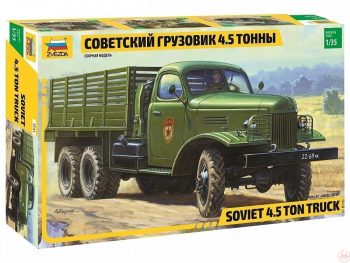 3654 Zvezda modelis Ural 4320 Truck 1/35
