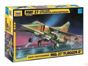 7228 Zvezda - Soviet Fighter Bomber MiG-27 "Flogger-D", 1/72