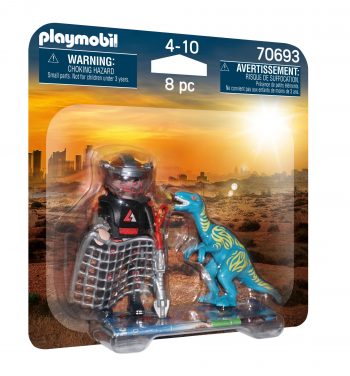 Playmobil DuoPack, Velociraptorius su dinozaurų gaudytoju, 70693