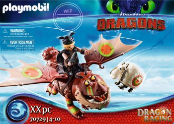 Playmobil Dragons, Drakonų lenktynės: Fishlegs ir Meatlug, 70729