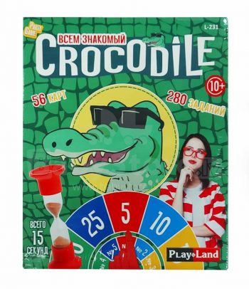 L-231 Playland Stalo žaidimas " Crocodile", 10+/ru