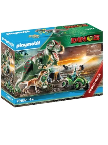 Playmobil Dinos, T-Rex Attack with Quad, 71183