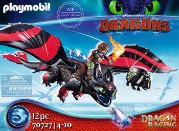 Playmobil Dragons, Drakonų lenktynės: Hiccup ir Toothless, 70727