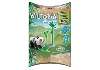 PLAYMOBIL WILTOPIA Jauna panda, 71072