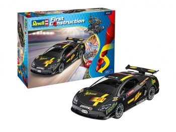 00923 Revell - First Construction Race Car Black, 1/20