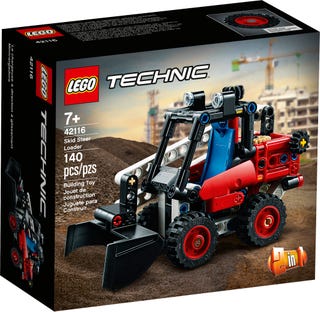 Lego Technic, Mini ekskavatorius, 42116