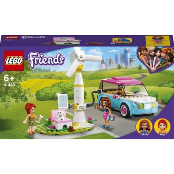 41443 LEGO FRIENDS Olivia elektrinis automobilis, 6+