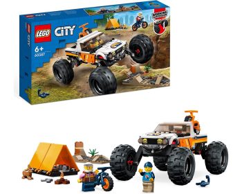60387 LEGO® City 4x4 nuotykiai bekele