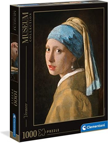 39614 Clementoni Dėlionė Museum Collection Girl With Pearl Earring 1000pcs
