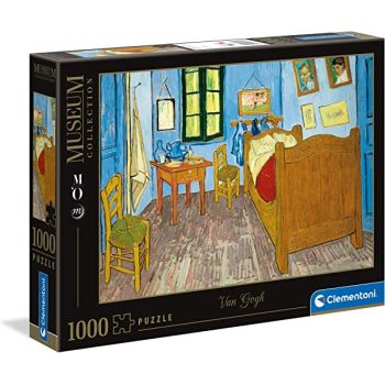 39616 Clementoni Van Gogh Bedroom in Arles Museums Puzzle, 1000 Pieces