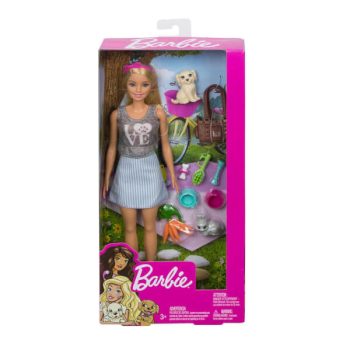 FPR48 Lėlės Barbie ir jos augintinių rinkinys
