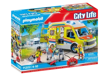 Playmobil City life, greitoji pagalba su šviesomis, 71202