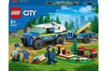 60369 LEGO® City Mobili policijos šunų treniruotė