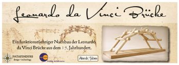 4270 Fun Trading Wooden Kit Leonardo Da Vinci Bridge 24 cm