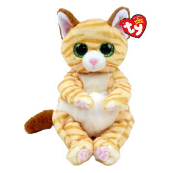 TY40550 TY Beanie Bellies katė MANGO auksinis, 15 cm