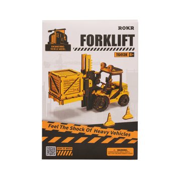 TG413K ROKR Forklift Engineering Vehicle 3D Wooden Puzzle
