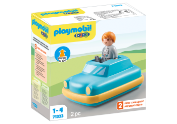 Playmobil 1.2.3, Spausk ir važiuok automobilis, 71323