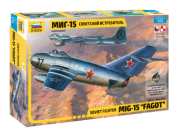 7317 Zvezda - Soviet fighter Mig-15 "Fagot", 1/72