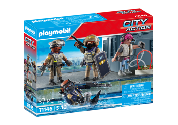 Playmobil City Action Tactical Unit figurėlių rinkinys, 71146