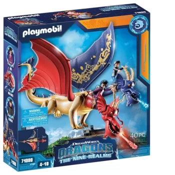 Playmobil Dragons, Nine Realms, WuWei & Jun, 71080
