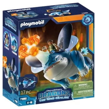 Playmobil Dragons,THE NINE REALMS Plowhorn & D', 71082