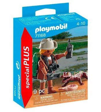 Playmobil Special Plus, Tyrinėtojas su kaimano jaunikliu, 71168