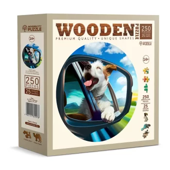HE0305-L Happy Dog 250 Wooden Puzzle