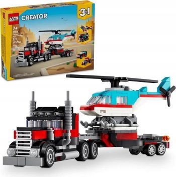 31146 LEGO® Creator Bortinis sunkvežimis su sraigtasparniu
